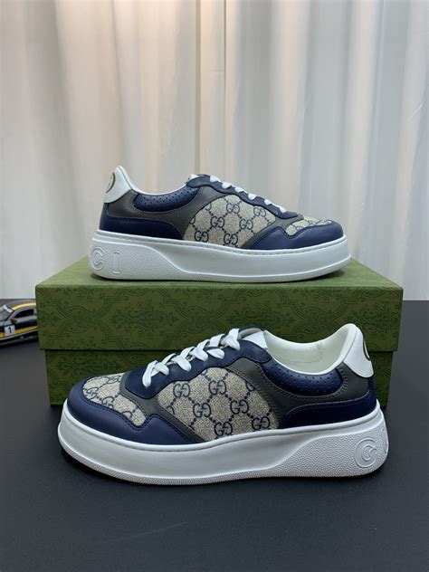 blue gucci shoes men sneakers|blue gucci sneaker men.